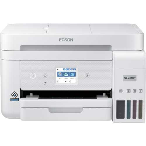 エコタンク　Ａ４インクＦＡＸ複合機　ホワイト画像