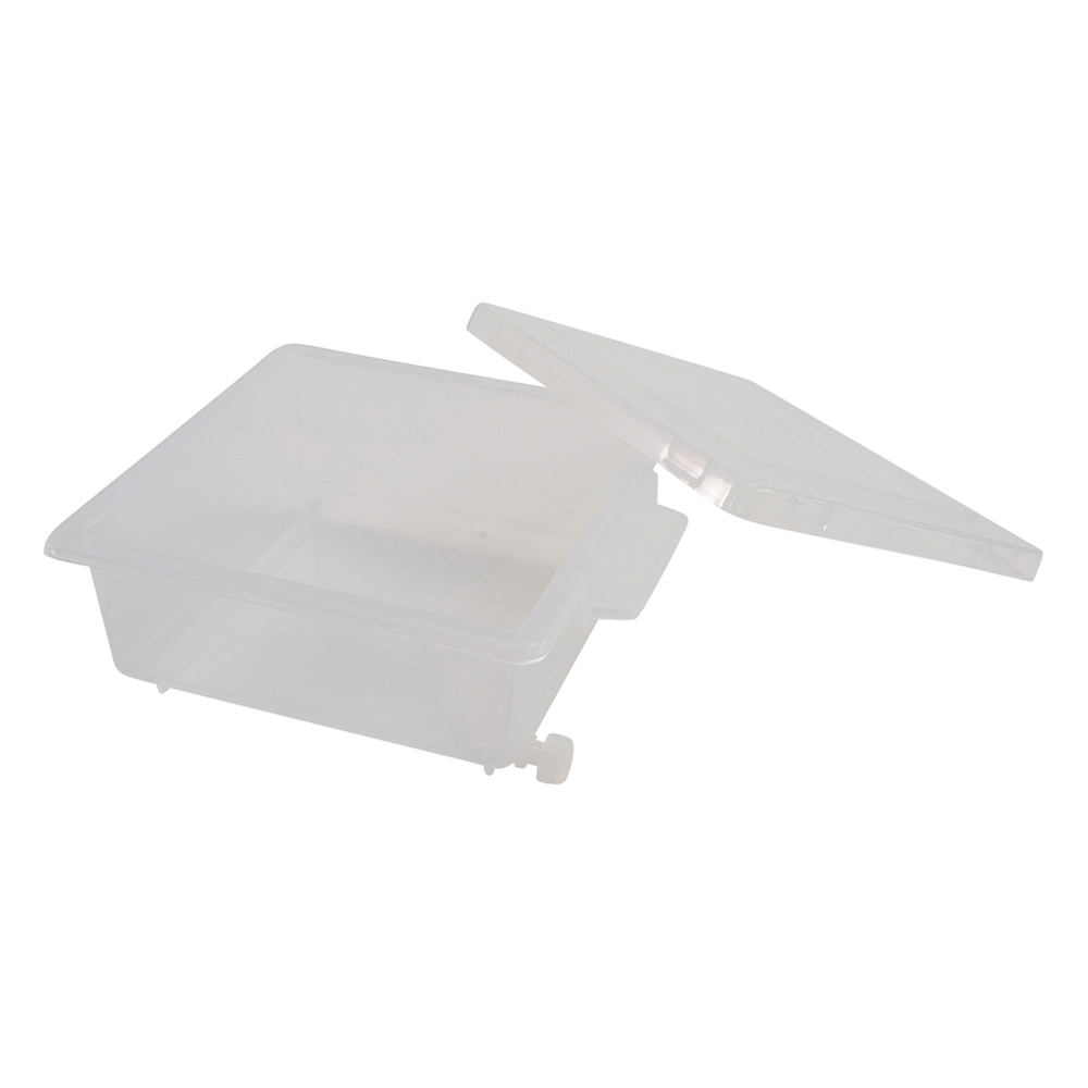 染色ボックス（排水口付き）