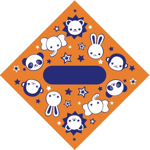 イベント用品 5-813 デザインくじ アニマル 100枚入り ササガワ画像