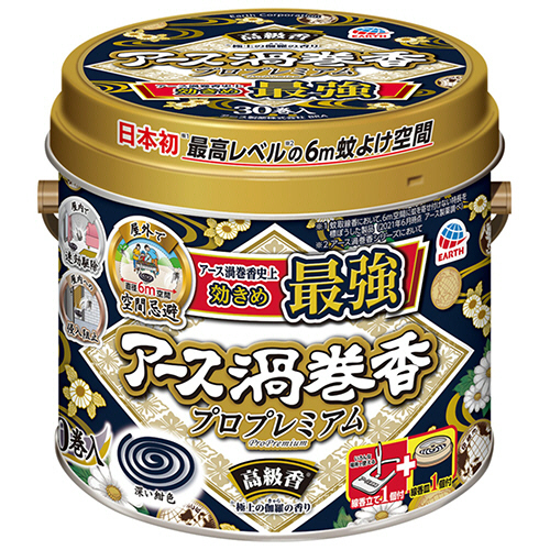 アース渦巻香　プロプレミアム　1缶(30巻)画像
