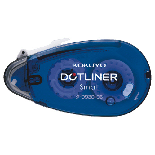 ﾃｰﾌﾟのり ﾄﾞｯﾄﾗｲﾅｰｽﾓｰﾙ 6mm×13m 青 1個画像