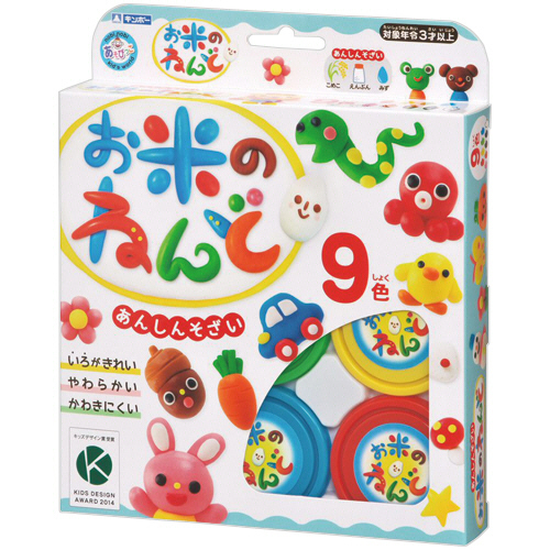 お米のねんど 9色 各30g 1ﾊﾟｯｸ画像
