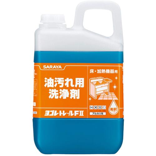 サラヤ　厨房機器洗剤　油汚れ用洗浄剤　ヨゴレトレールＦ２　容量３ｋｇ画像