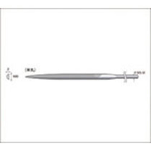 精密鉄鋼ﾔｽﾘ 細目半丸 1ﾊﾟｯｸ(3本)画像