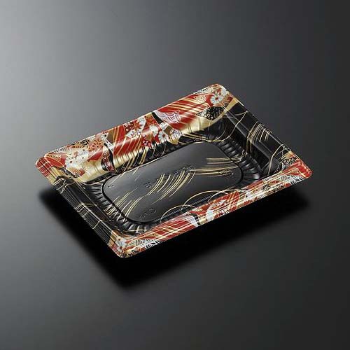 中央化学 どんぶり容器 CT かこみ K20-15 結DR-BK 本体L1画像