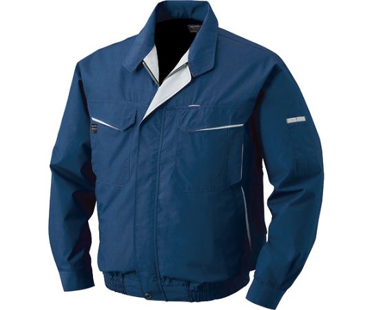 綿・ポリ混紡ワークウェアのみ ネイビー L画像