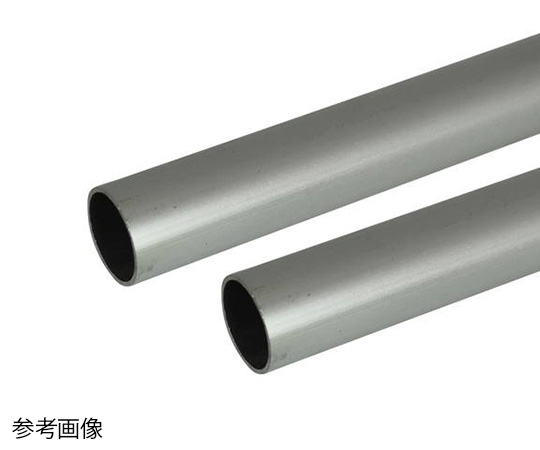 アルミ丸パイプ 2m 1.0×10mm シルバー 2本組