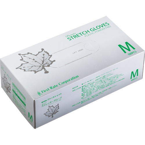 ﾌﾟﾚﾐｱｽﾄﾚｯﾁｸﾞﾛｰﾌﾞ ﾊﾟｳﾀﾞｰﾌﾘｰ M 1箱(100枚)画像