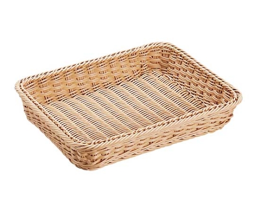 抗菌樹脂 角型バスケット DS101 36型 ナチュラル画像