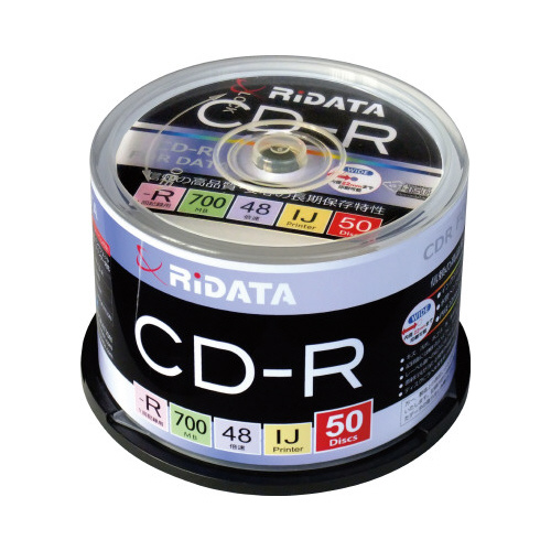 データ用ＣＤ－Ｒ５０枚スピンドル画像