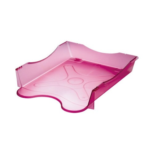 メガタフトレー　クリアピンク画像