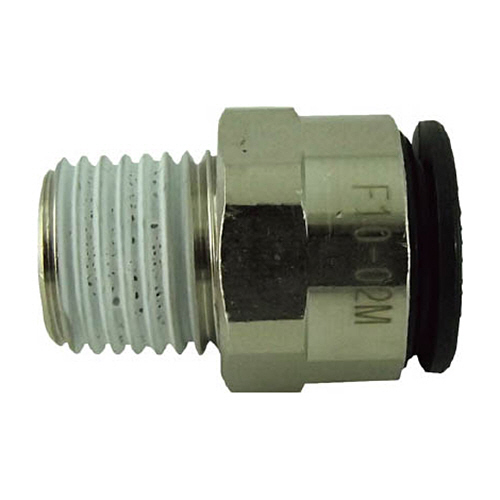 ﾀｯﾁｺﾈｸﾀｰﾌｧｲﾌﾞ ﾒｲﾙｺﾈｸﾀｰ 10mm･R1/4 1個画像