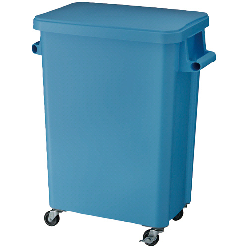 厨房用ｷｬｽﾀｰﾍﾟｰﾙ 排水栓付 70L ﾌﾞﾙｰ 1台画像