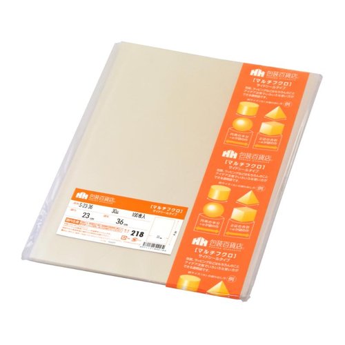 テープ無 OPP袋 32-7080 マルチフクロ S-23-36 100枚入 ササガワ画像