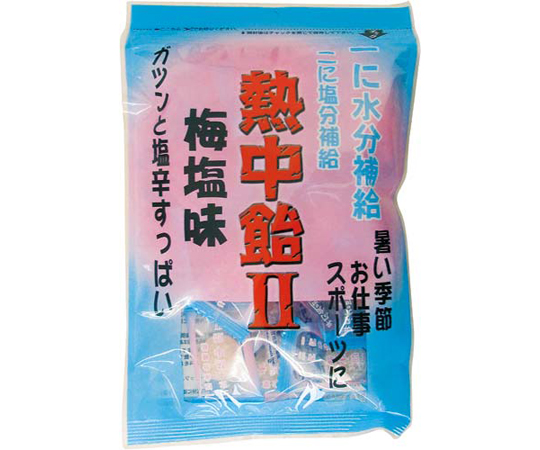 熱中飴　梅塩味　100g画像