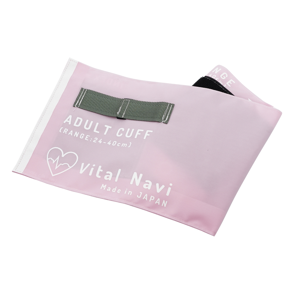 バイタルナビ　血圧計用カフ　成人用　ピンク画像