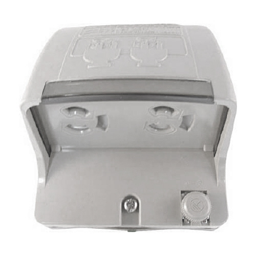 明工 ML抜け止め接地防雨ﾀﾞﾌﾞﾙｺﾝｾﾝﾄ 1個画像