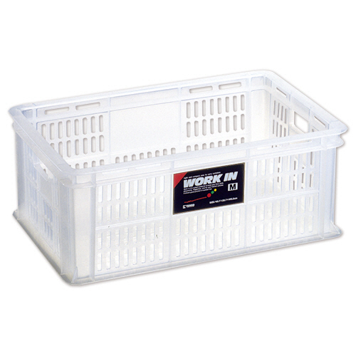 ﾜｰｸ･ｲﾝ M W407×D257×H156mm ｸﾘｱ 1個画像