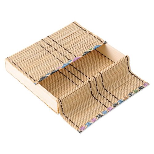 弁当容器 身竹スダレ容器5号 萬洋