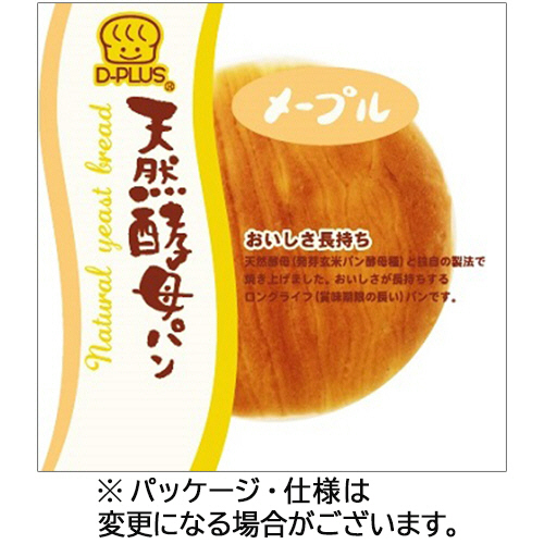 天然酵母ﾊﾟﾝ ﾒｰﾌﾟﾙ 1ｾｯﾄ(12個)画像