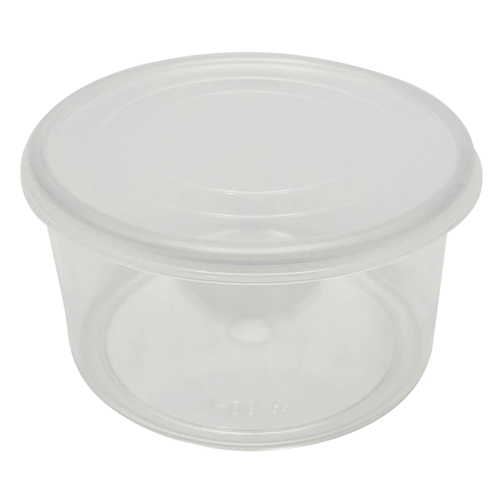 丸型V式容器（スチロール製）　6個入　φ99.5×φ94×57mm画像