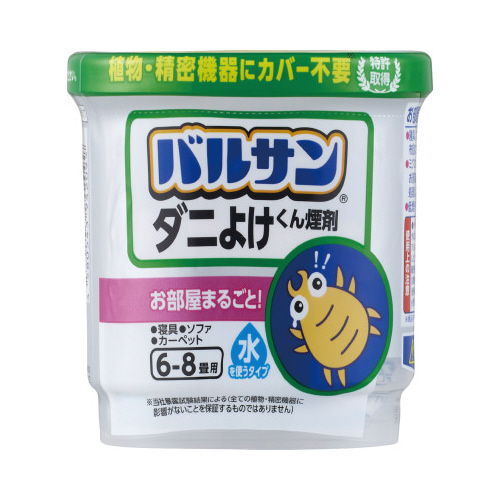 ラクラクバルサン燻煙ダニよけ水６ｇ布団に使える×５画像