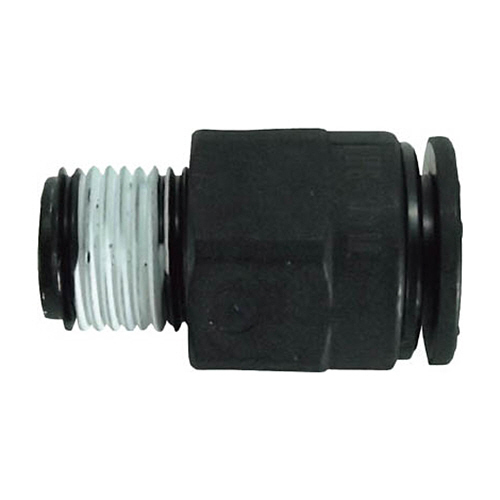 ﾀｯﾁｺﾈｸﾀｰﾌｧｲﾌﾞ 樹脂ﾒｲﾙｺﾈｸﾀｰ 8mm･R1/8 1個画像