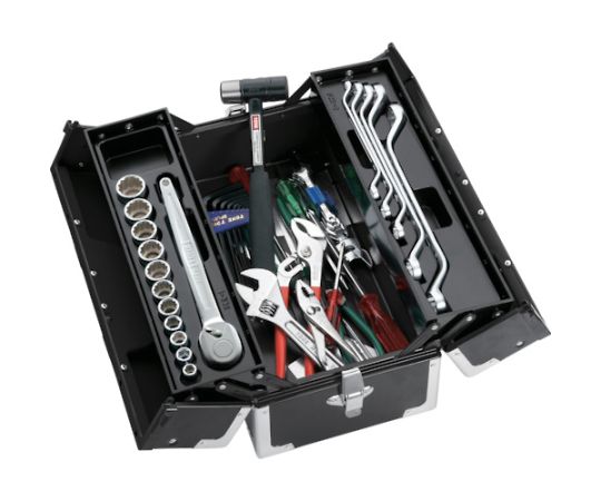 整備用工具セット TSS460ツールセット マットブラック 間口433×奥行220×高さ195mm画像