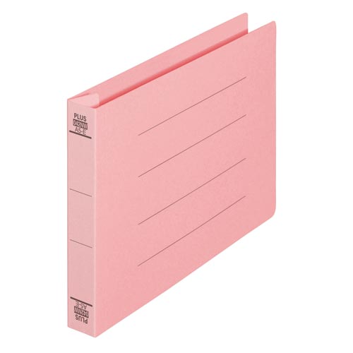 フラットファイル　厚とじ３００　Ａ５横　ピンク画像