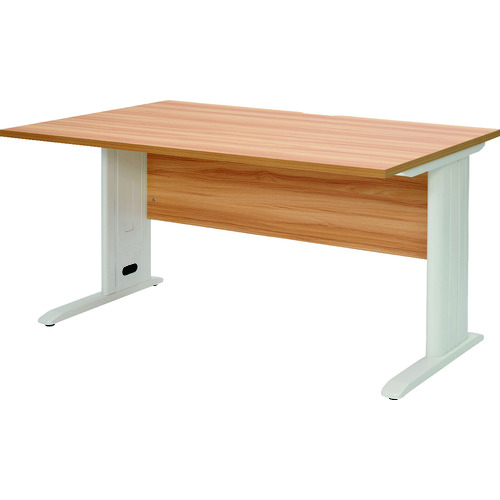 ＴＲＵＳＣＯ　平机　ナチュラル天板Ｘ白脚　Ｗ１４００ｘＤ７００ＸＨ７００画像