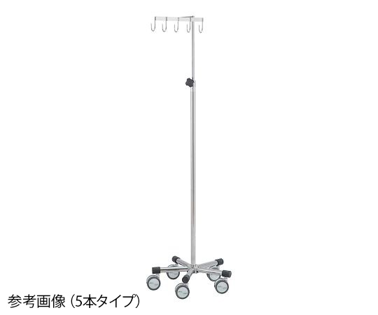 内視鏡処置具ハンガースタンド（床置きタイプ）　5本タイプ画像