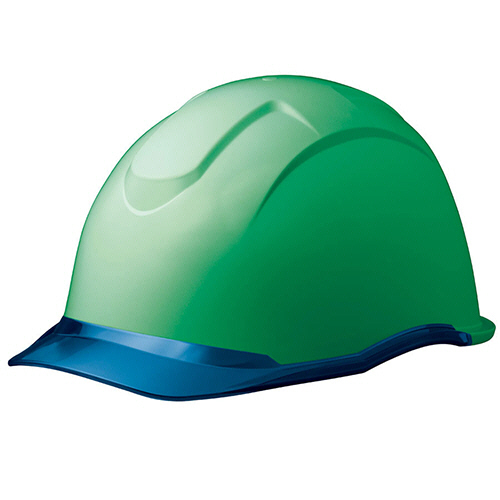 PC製ﾍﾙﾒｯﾄ(KP･ｸﾘｱﾊﾞｲｻﾞｰ) SC-13PCL RA KP ｸﾞﾘｰﾝ/ﾌﾞﾙｰ 1個画像