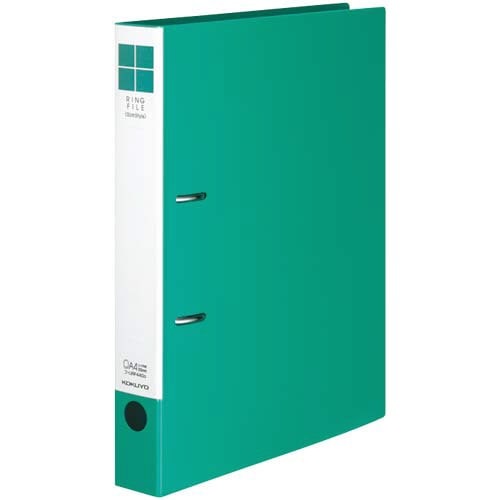 リングＦスリムスタイル緑Ａ４縦背幅４２ｍｍ１０冊画像