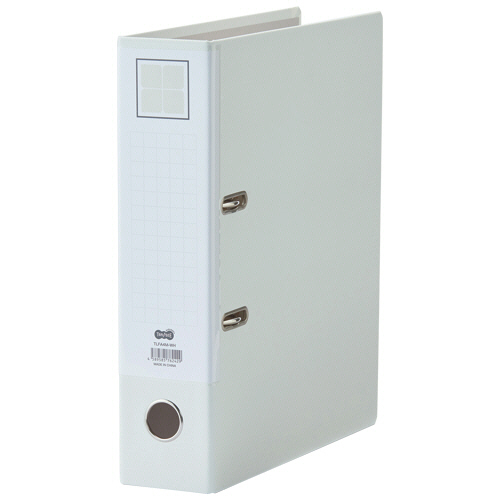 ﾚﾊﾞｰ式ｱｰﾁﾌｧｲﾙ A4ﾀﾃ 2穴 580枚収容 58mmとじ 背幅80mm 白 1冊画像