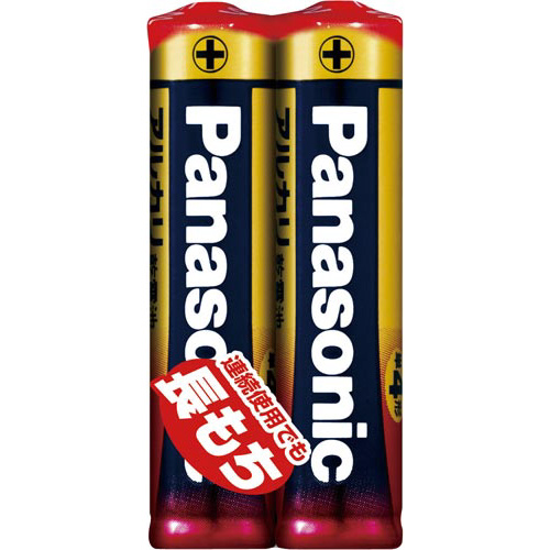 アルカリ乾電池　単４　２本入画像