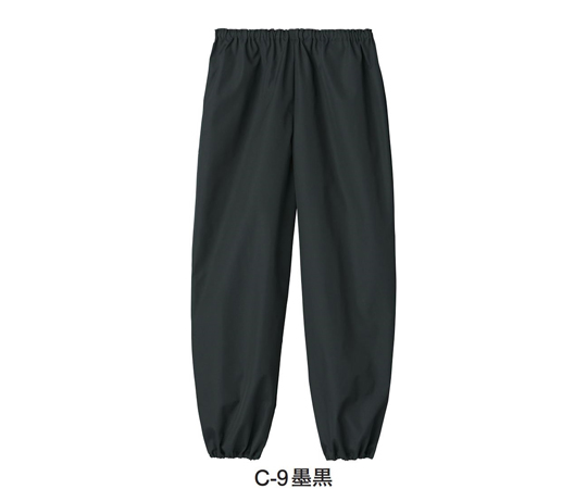 和風パンツ[男女兼用] 墨黒 S画像