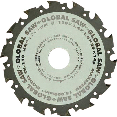 窯業ｻｲﾃﾞｨﾝｸﾞﾎﾞｰﾄﾞ用 超硬ﾁｯﾌﾟｿｰ 1枚画像