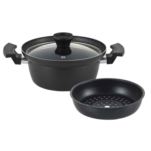 両手鍋 囲 IH対応深型マルチポット 20cm