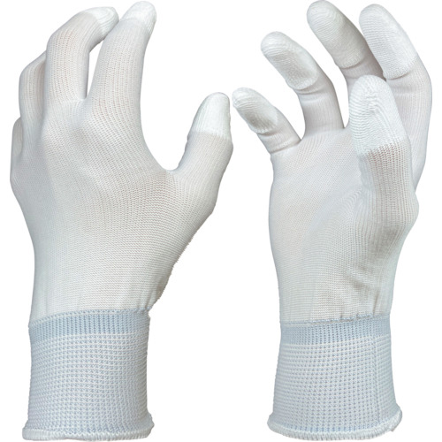 指先ﾌｨｯﾄﾗｲﾅｰ白 S 1袋(10双)画像