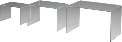 アクリルコの字クリアー　大　２個入画像