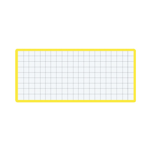 マグネット見出し　カード寸法４３×１０４ｍｍ黄Ｘ５画像