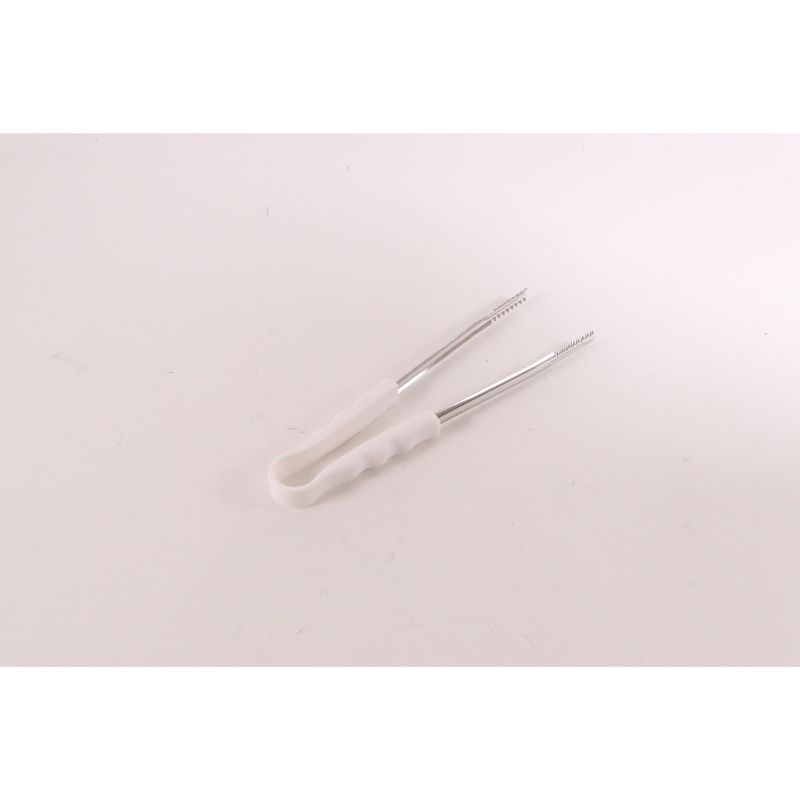 カラー給食トングPP柄 ホワイト 大泉合成画像