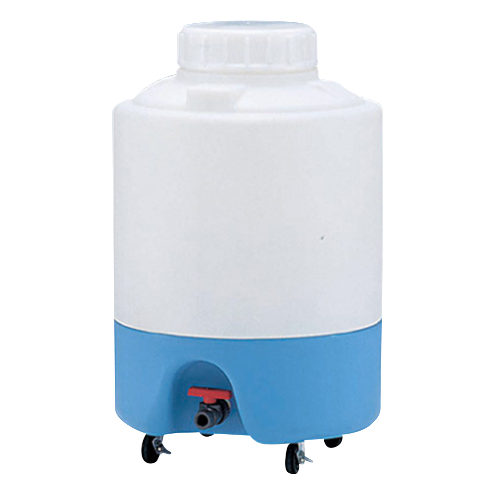 ウォータータンク（テーパータンク） 100L ネジキャップ・キャスター有画像