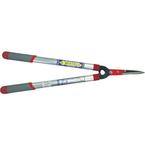 GS 新型ｱﾙﾐ柄 ｴｯｼﾞ付伸縮刈込鋏 1丁画像