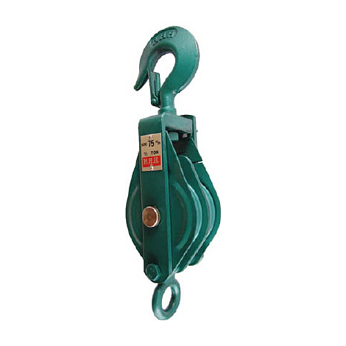 HHH 強力型滑車二車ｽﾅｯﾁ ﾌｯｸ型75mm 1個画像