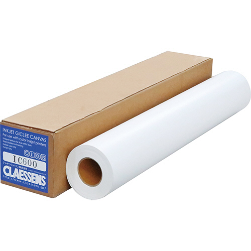 ｲﾝｸｼﾞｪｯﾄ用ｷｬﾝﾊﾞｽｸﾞﾛｽ 24ｲﾝﾁﾛｰﾙ 610mm×12m 2ｲﾝﾁｺｱ 1本画像