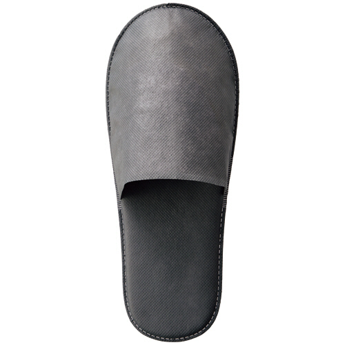 使い切り不織布ｽﾘｯﾊﾟ ｸﾞﾚｰ 1ﾊﾟｯｸ(10足)