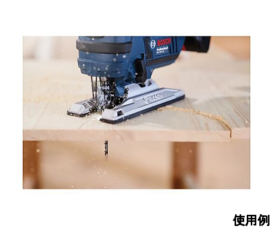 100mmx 6- 8T ジグソーブレード(木工用/3枚) 切れ味の鋭い刃が並ぶパッケージの側面