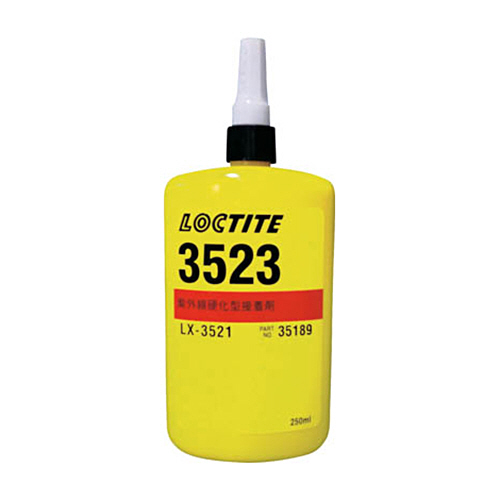 ﾛｯｸﾀｲﾄ 紫外線硬化接着剤 3523(LX-3521) 琥珀色 250mL 1本画像