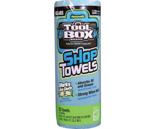 TOOLBOX® ショップタオル ブルーロール 55シート Z400画像